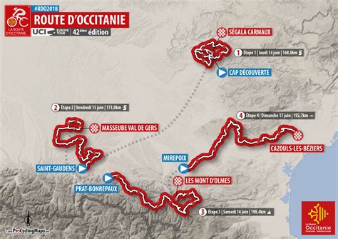 route d'occitanie cycliste.